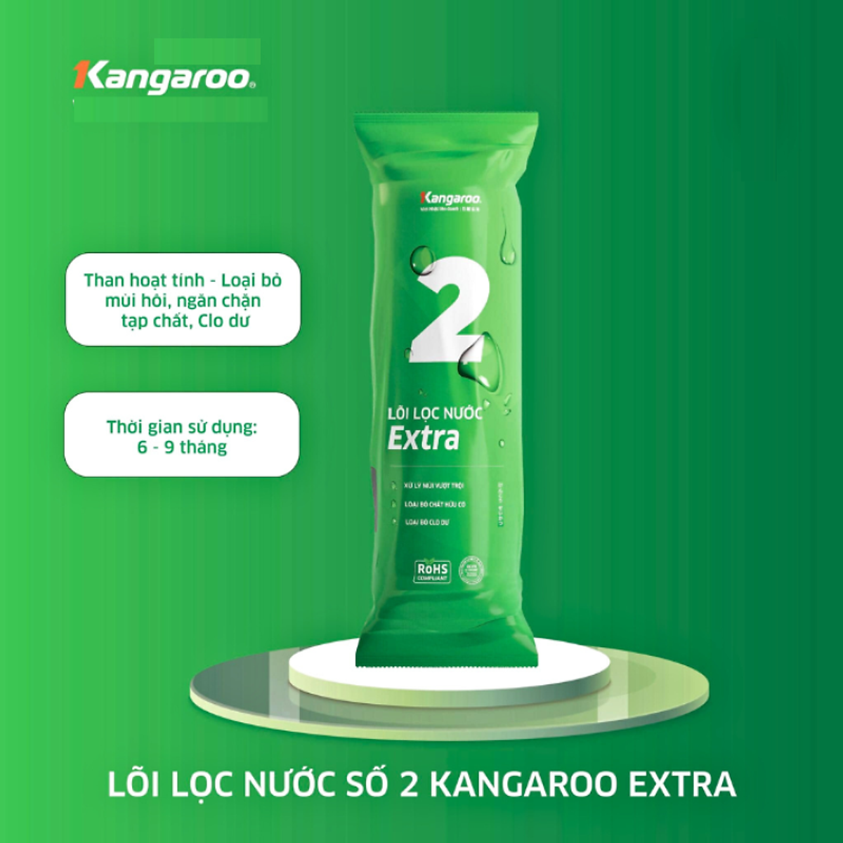 Lõi lọc nước số 2 Kangaroo - Hàng chính hãng