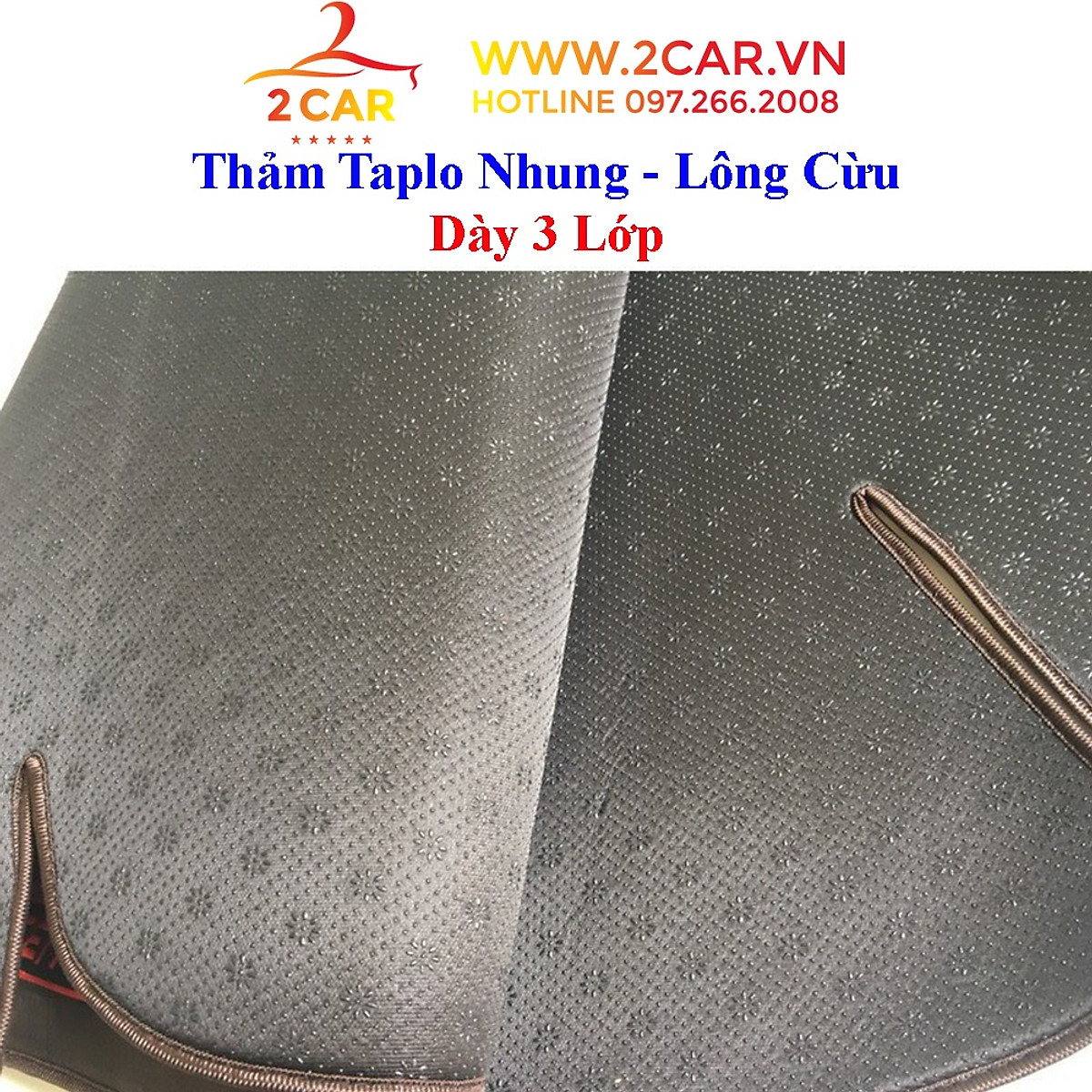 Thảm Taplo Nhung Xe Toyota Raize 2022, chống nóng tốt, chống trơn trượt, vừa khít theo xe