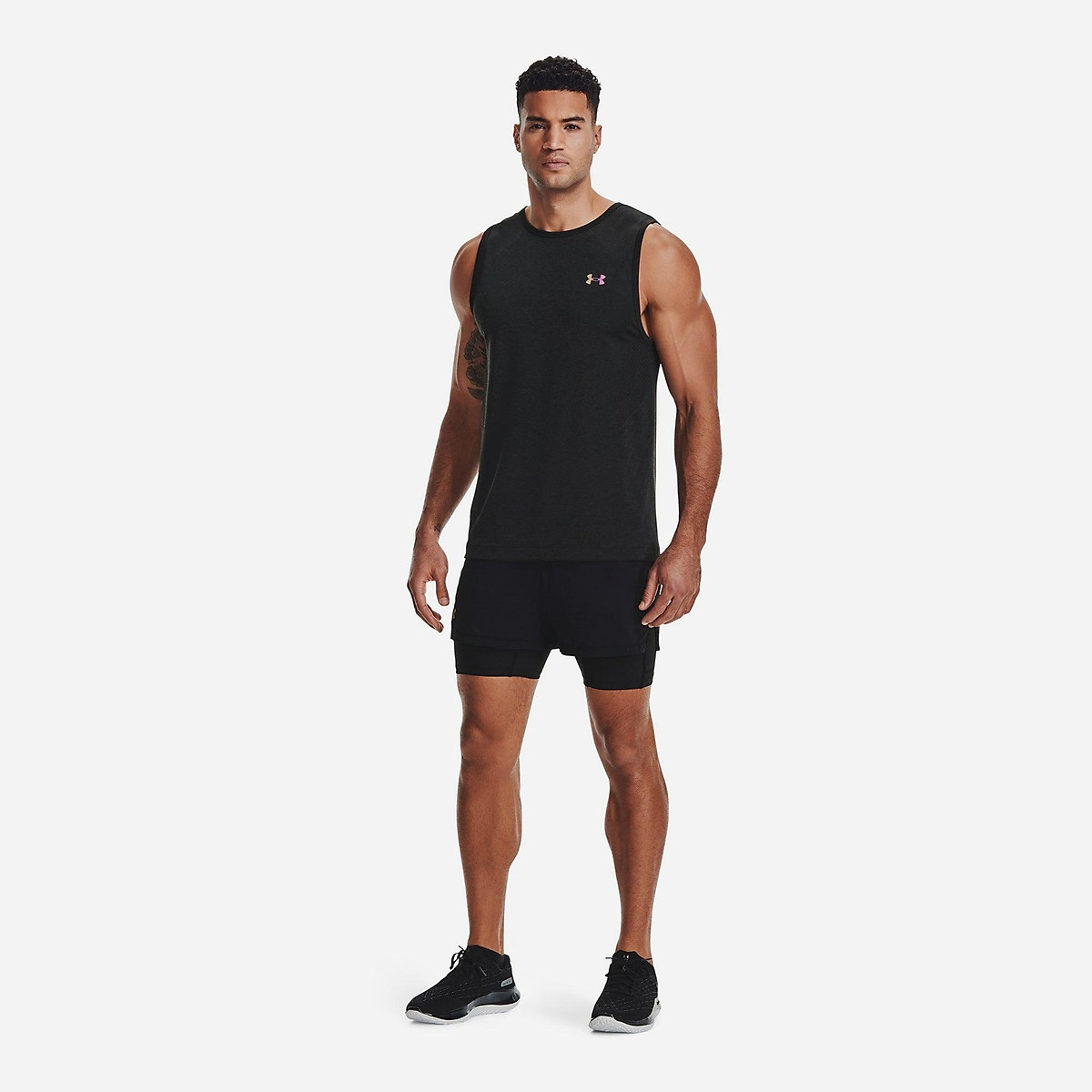Áo ba lỗ thể thao nam Under Armour Rush Seamless - 1361129-001