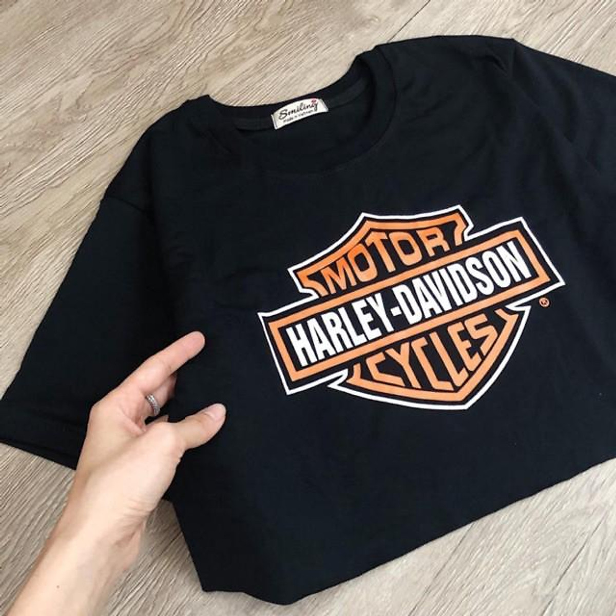 Áo croptop MOTOR HARLEY-DAVISON COMPANY siêu hot dưới 55kg
