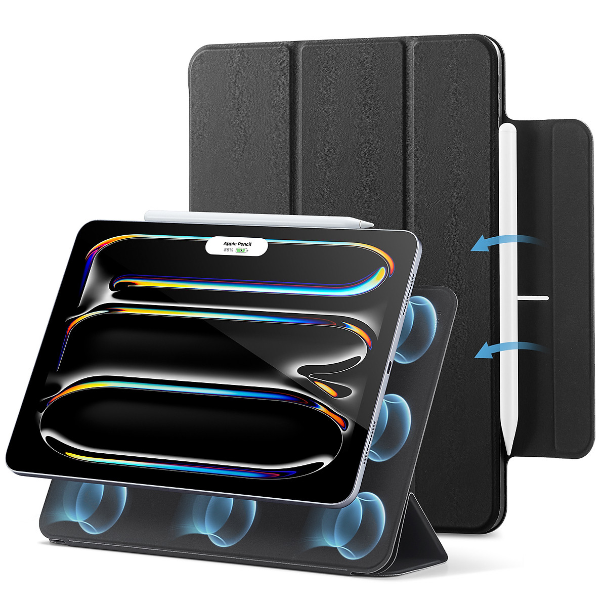 Bao da ESR Rebound Magnetic Case cho iPad Pro 11/ Pro 13 inch M4 (2024)_ Hàng Chính Hãng