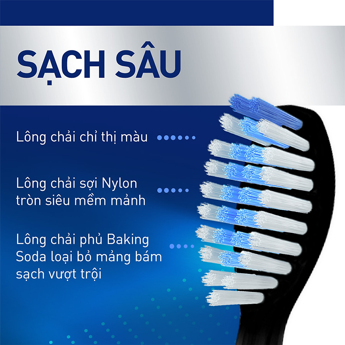 Bộ 2 đầu bàn chải điện P/S - Sạch Sâu