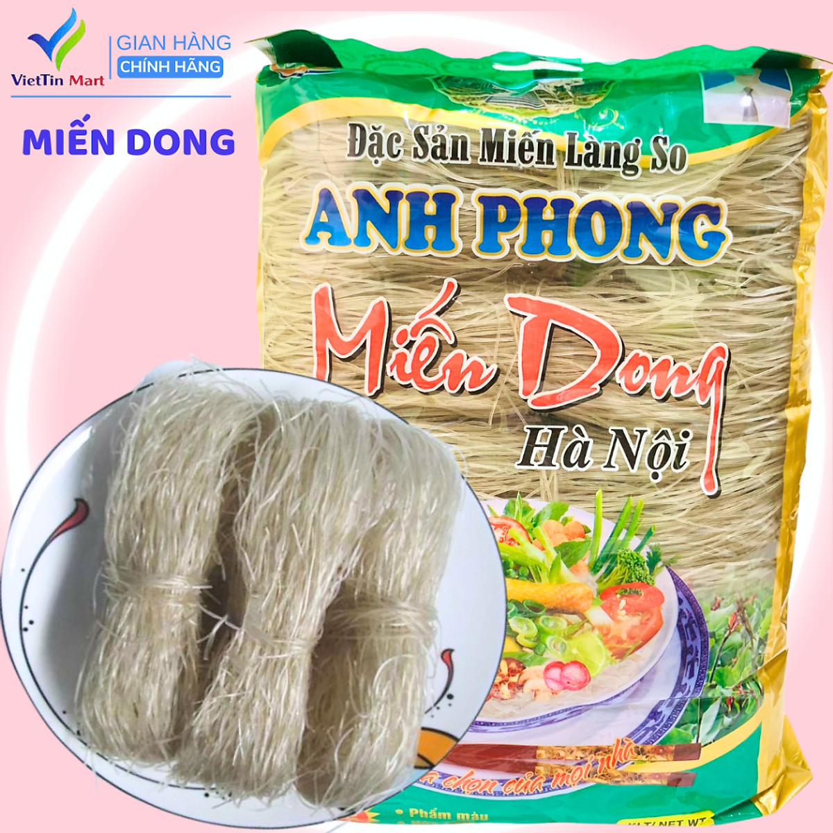 Gói 500Gr Miến Dong Lang so Hiệu Trường Giang