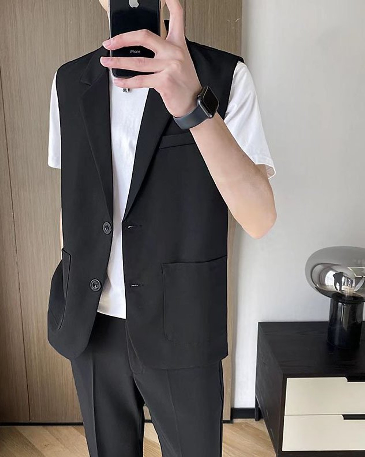 Mua Áo Gile nam Áo gile TampT tạo đai cách điệu lịch lãm trẻ  trunghiện đại tạo điểm nhấn cho các tổng tài mã N41  Tiki