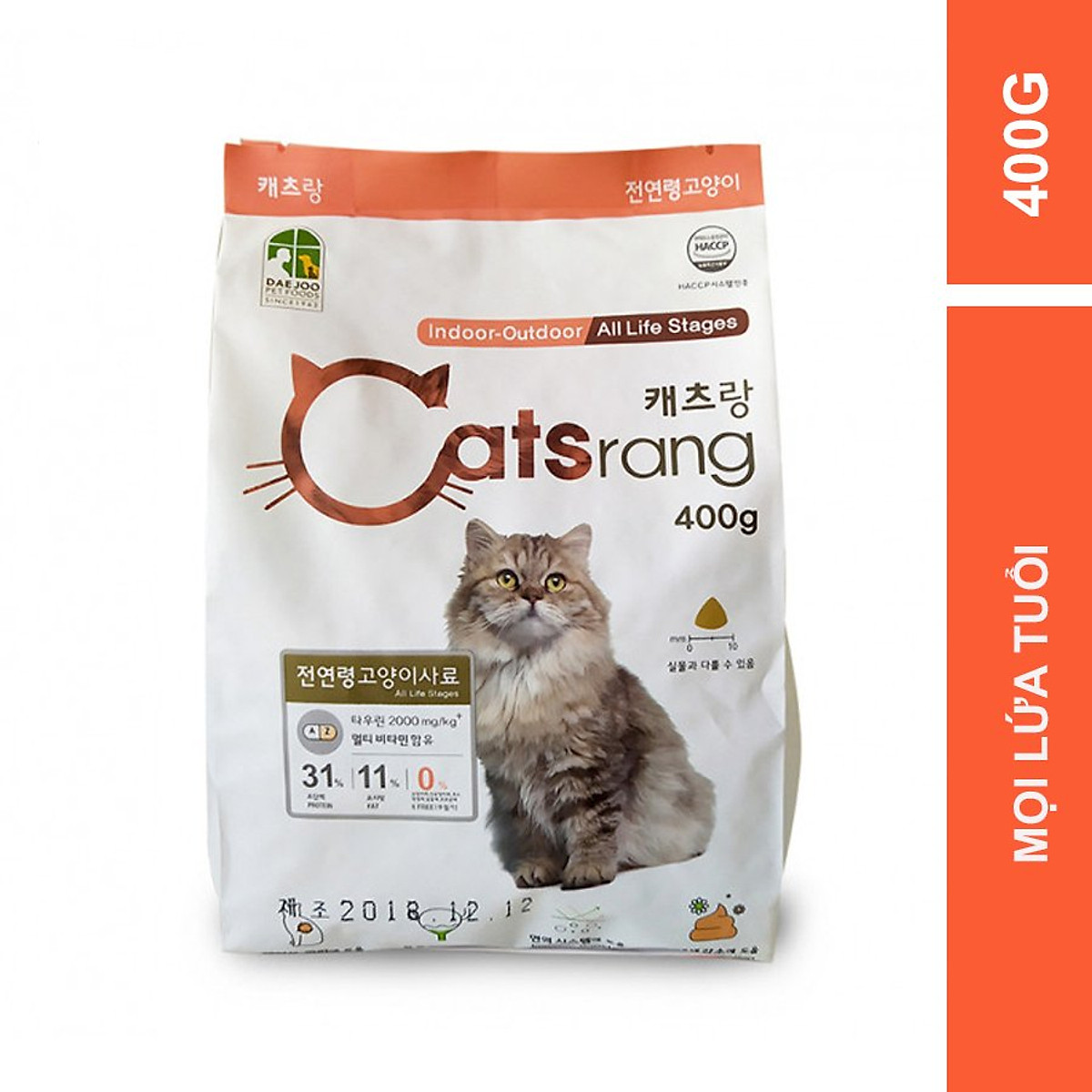 Thức ăn hạt cho mèo mọi lứa tuổi CATSRANG