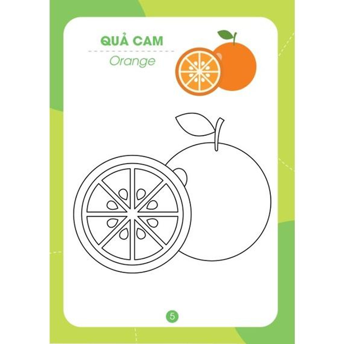 Bộ 12 bức tranh tô màu các loại trái cây cho bé tư duy sáng tạo #20 Bộ 12 bức tranh tô màu các loại trái cây cho bé tư duy sáng tạo