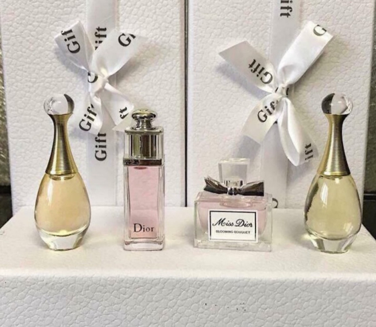 MISS DIOR 4 PCS MINI SET 5ML EDP and 5 ML EDT and BLOOMING BOUQUET 5 ML  EDT and EAU FRAICHE 5 ML EDT  Walmartcom