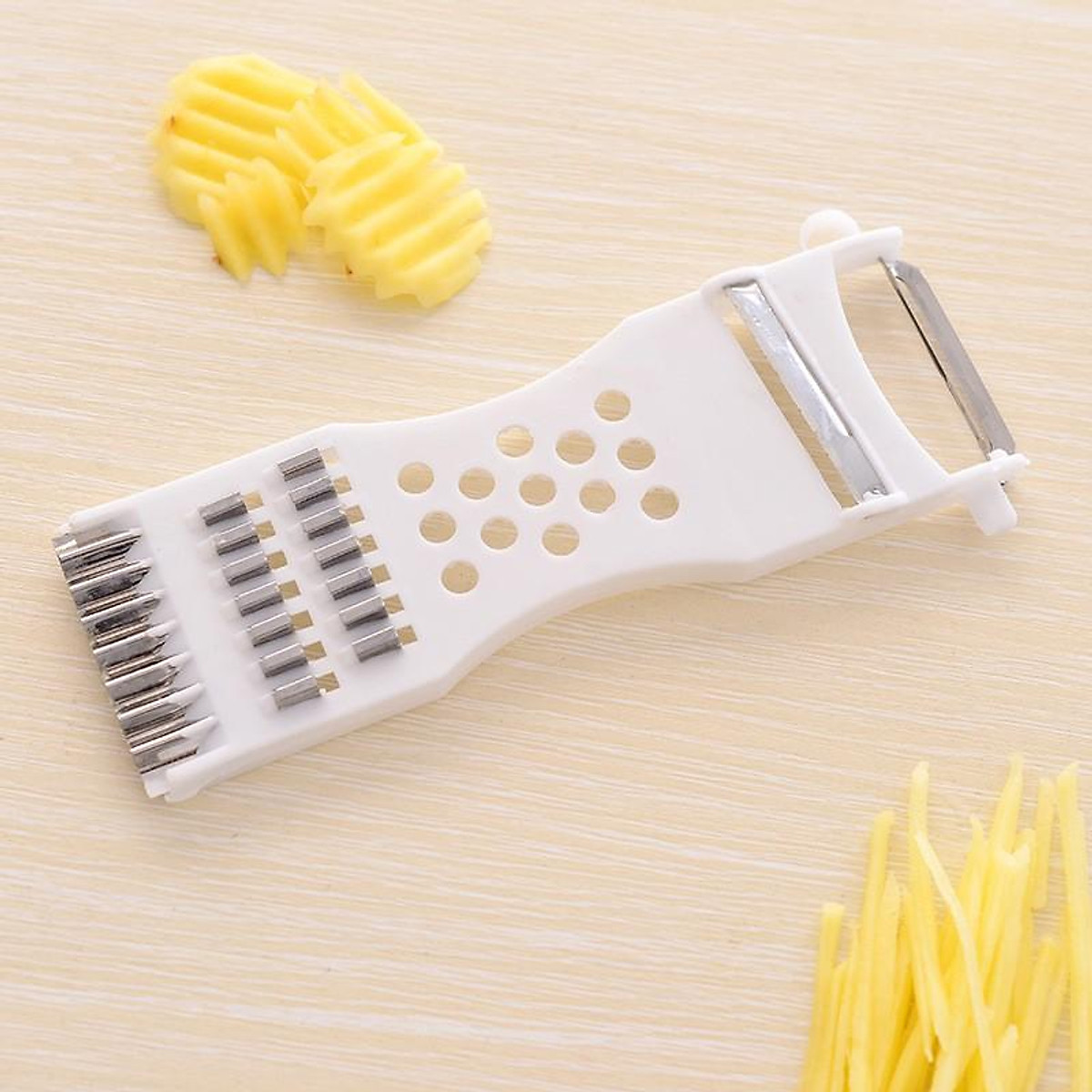 Large 5-in-1 multifunctional kitchen vegetable cutter loofah cutting grater cucumber slicer CFH