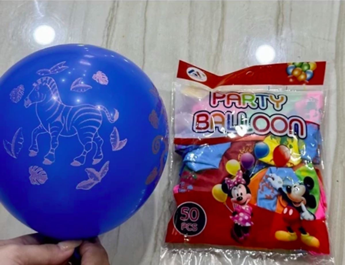 Bóng bay in các loại hình ngộ nghĩnh 50 quả