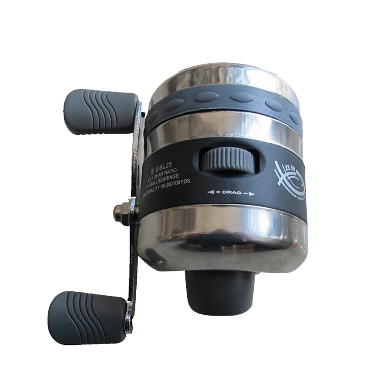 Mua Stainless Steel Spincast Fishing Reel 1+1BB 3.1:1 Saltwater Under-spin  Reel tại Magideal2