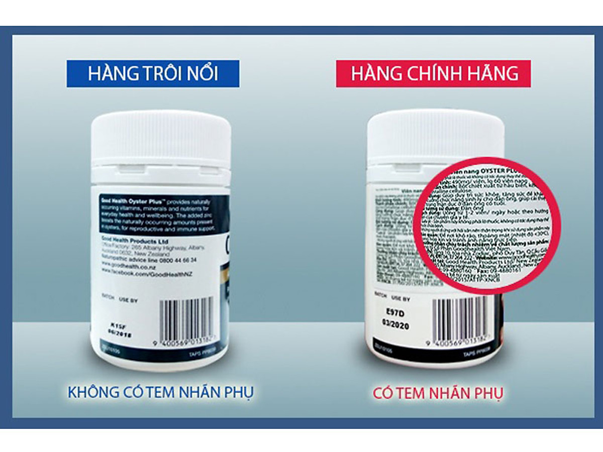 Tinh chất Hàu biển New Zealand GoodHealth Oyster Plus Hỗ trợ tăng cường sức khỏe nam giới - QuaTangMe Extaste