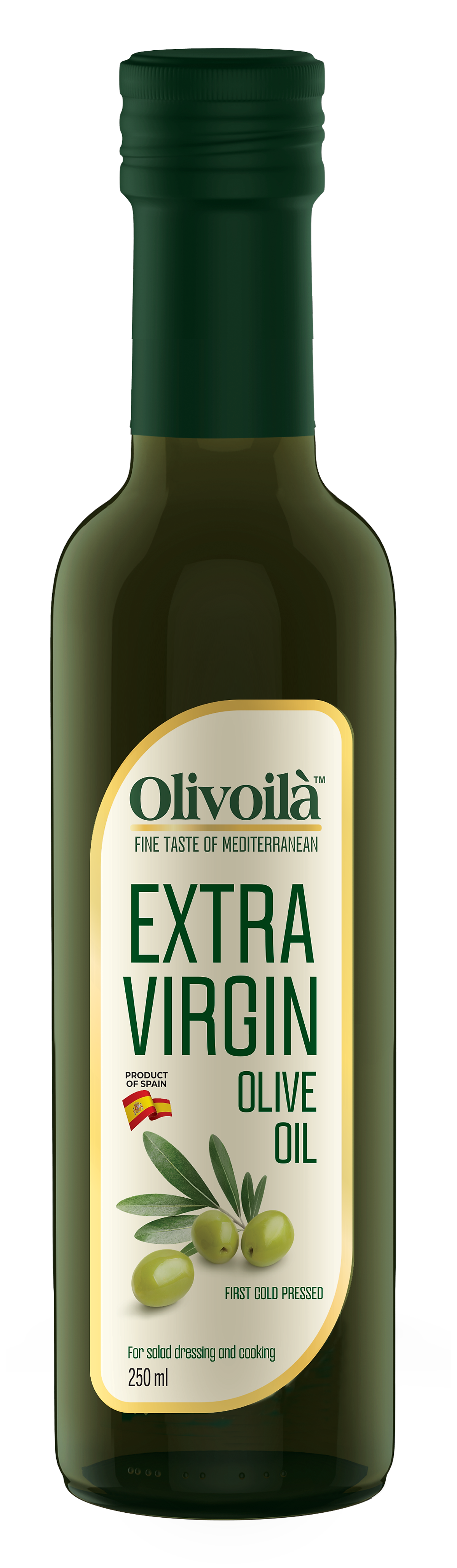 Dầu Ôliu Nguyên Chất Olivoilà (250ml / Chai)