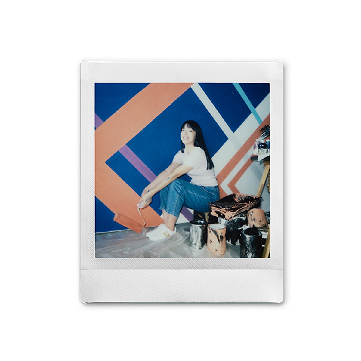 Film Instax Square Viền Trắng - Giấy in ảnh vuông cho máy chụp lấy liền Instax Square - Hàng Chính Hãng