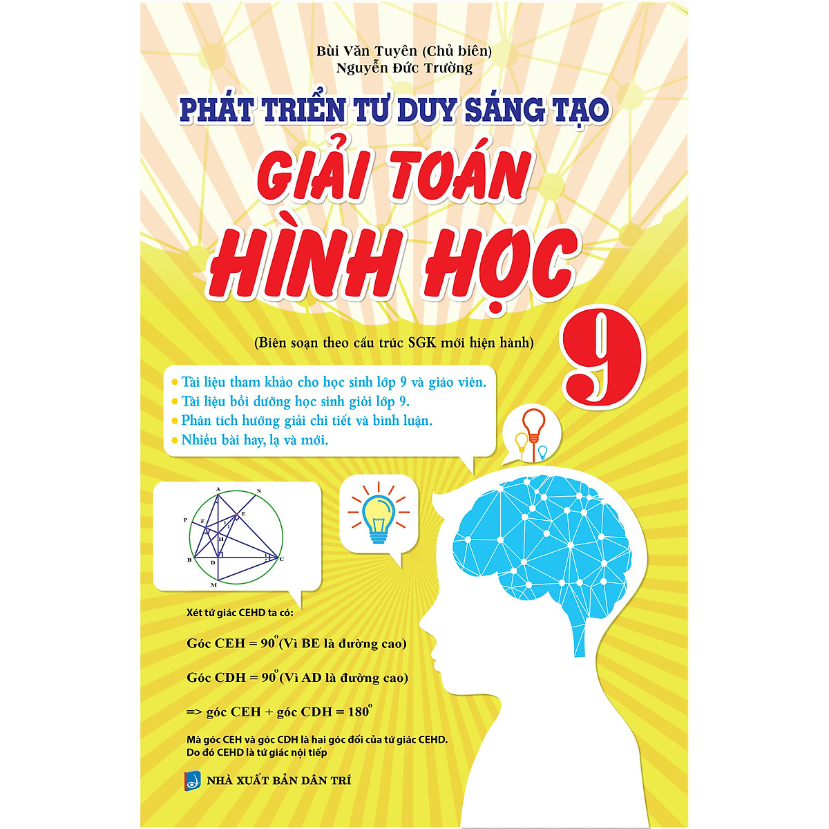 Phát triển tư duy sáng tạo giải toán Hình học 9 