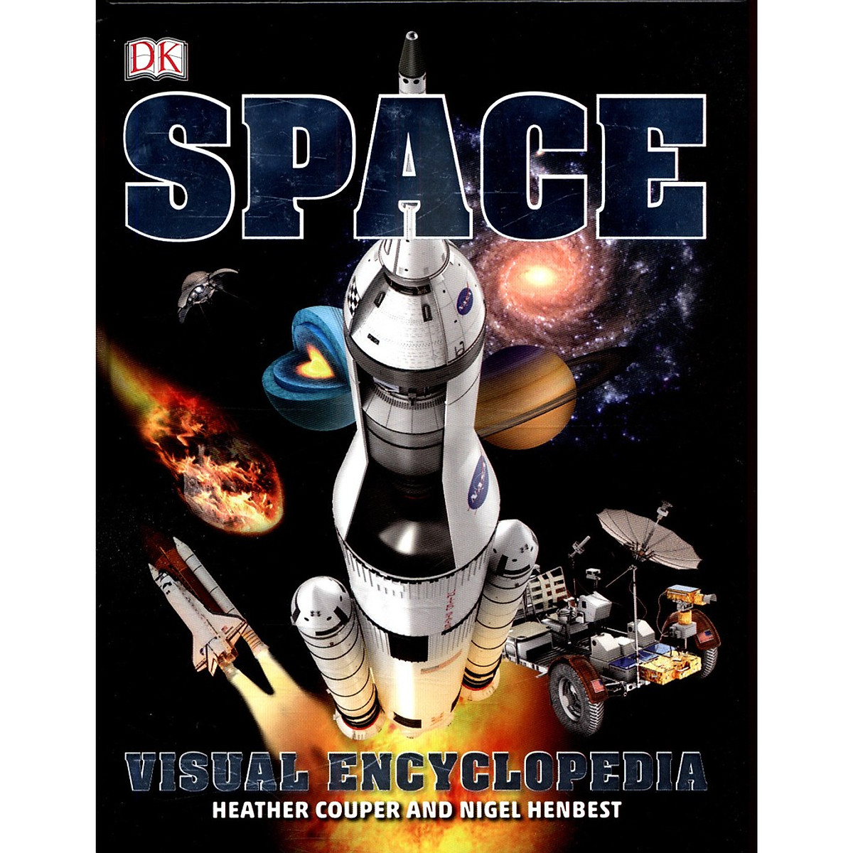 Sách - Space Visual Encyclopedia 7+