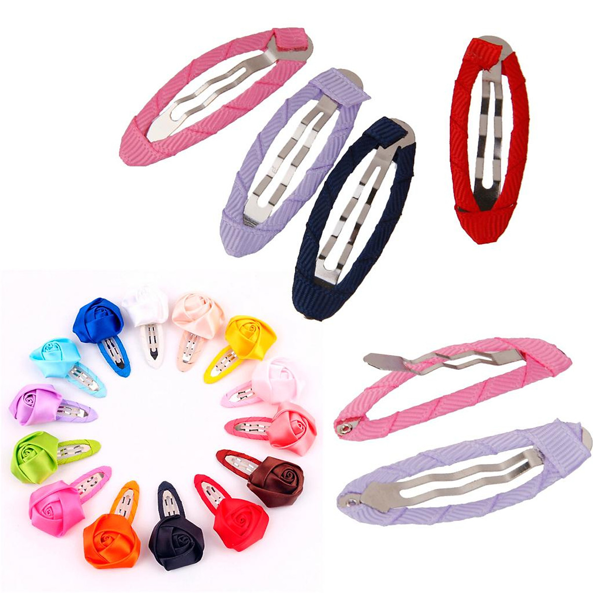 Mua Pack of 50 Colorful Stain Coverd Hair Sleepies Hair Clips Hair Accessory tại Magideal Mua Pack of 50 Colorful Stain Coverd Hair Sleepies Hair Clips Hair Accessory tại Magideal
