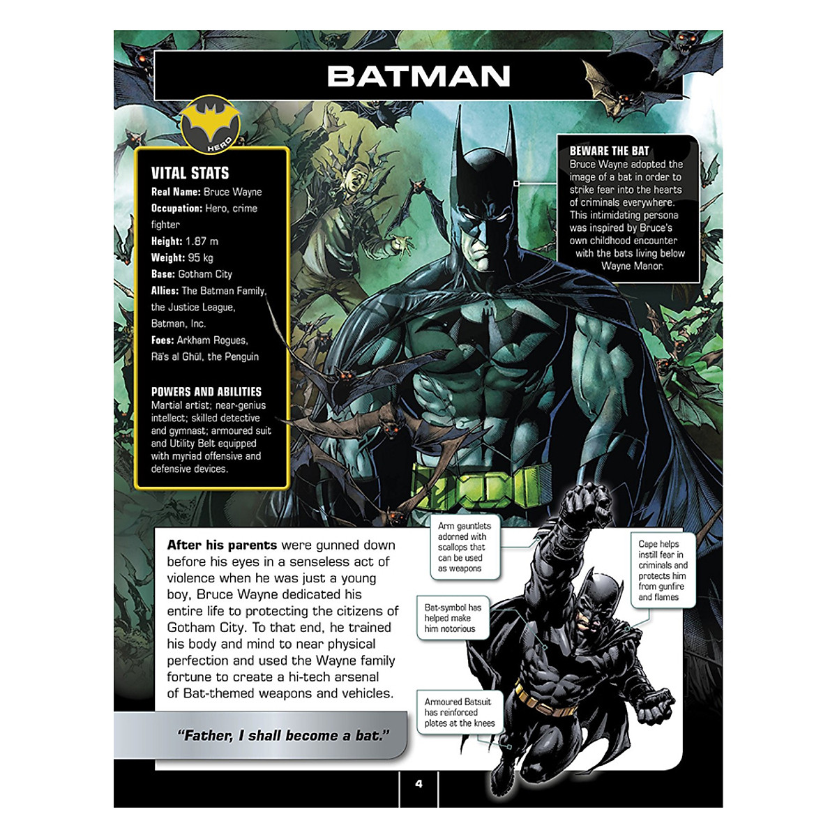 Mua Batman Character Encyclopedia