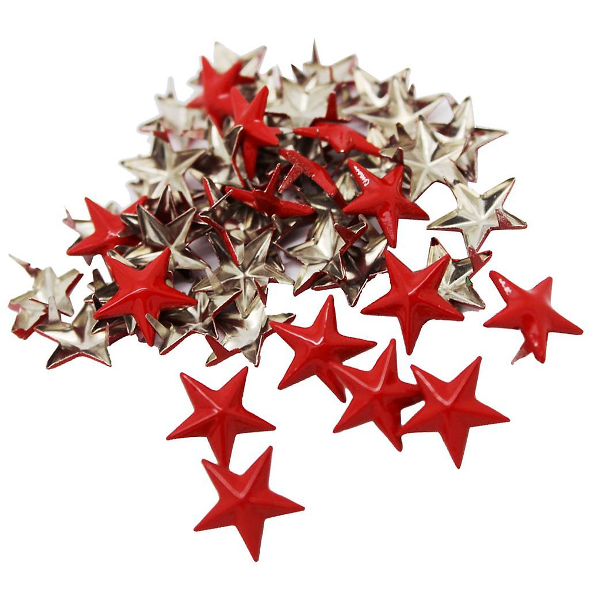 Mua Pack of 50 Big Red Star Studs Hand Press Rivets for Bracelets Shoes  Clothes Crafts tại Magideal