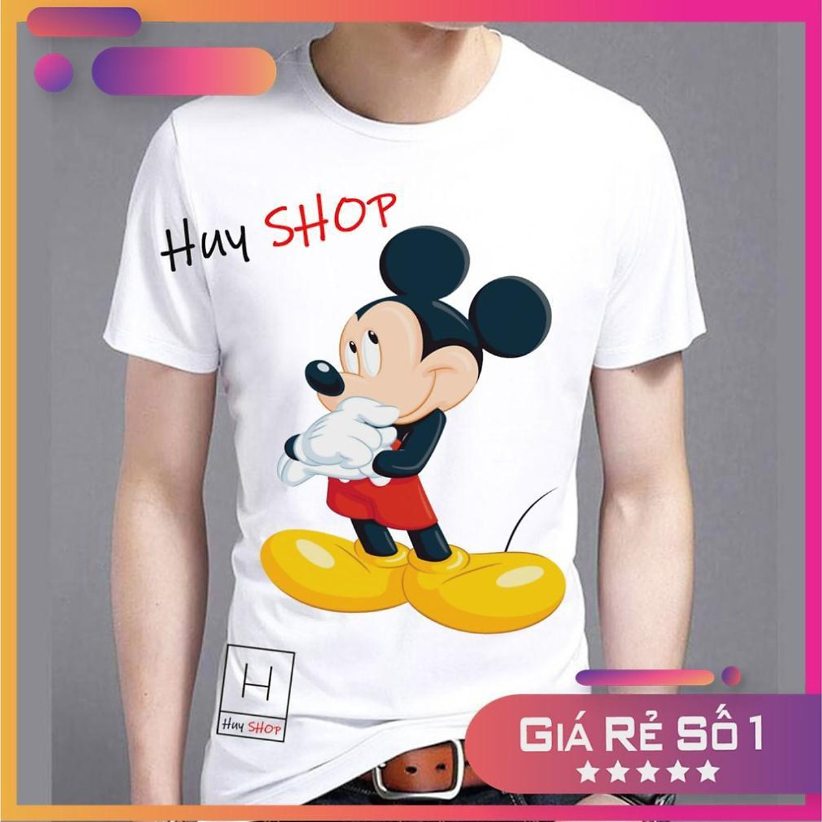 GIÁ TỐT) - [GIẢM SẬP SÀN] Áo thun Nữ Cute Chuột Mickey Dễ Thương ...