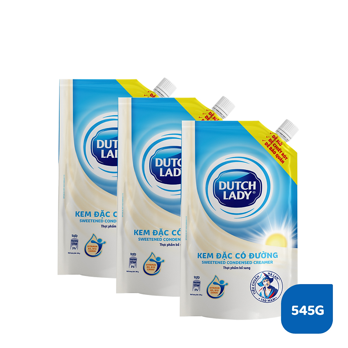 Kem đặc có đường Dutch Lady gói 545g