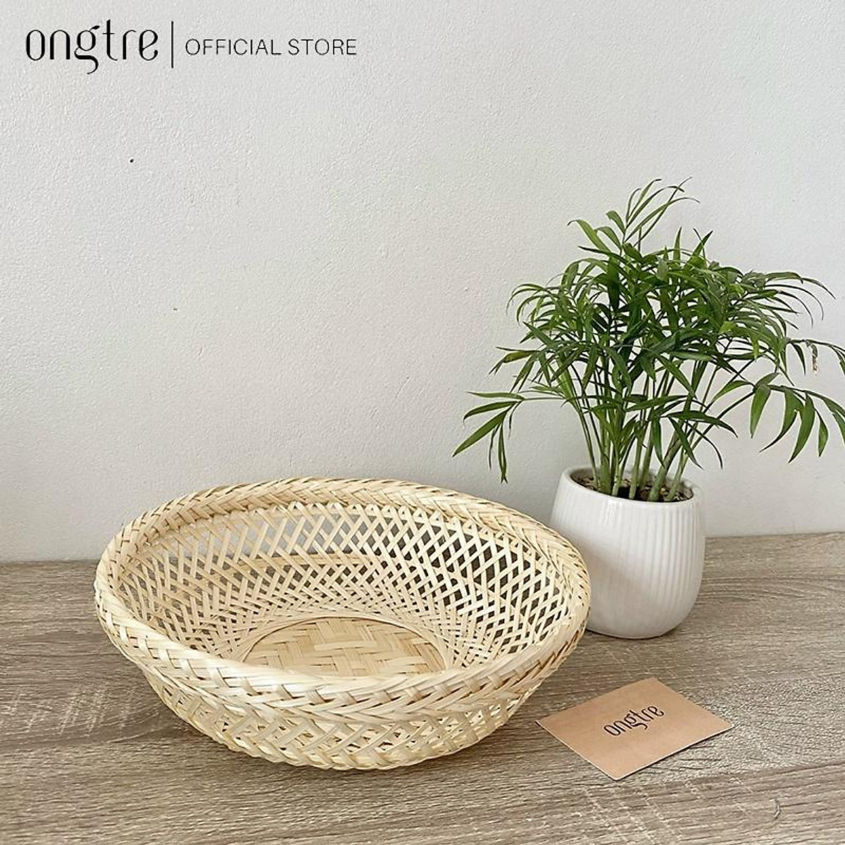 Rổ rá đan bằng tre đẻ bàn ăn phòng khách, đựng hoa quả đồ khô decor ...
