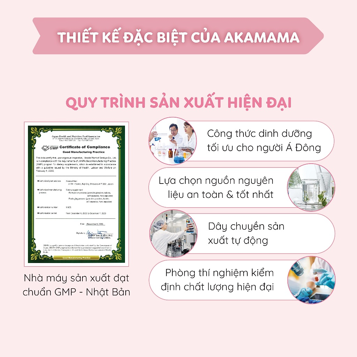 Bổ Sung Can xi cho bà bầu Akamama (120 viên)