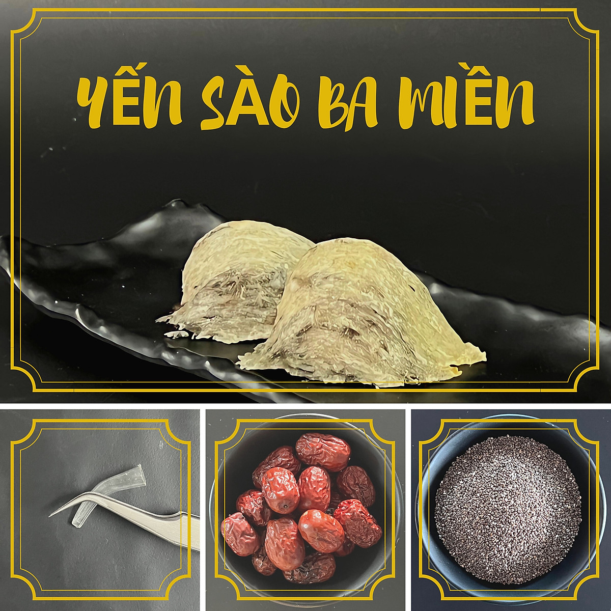 Tổ Yến Thô loại 30 gram - YẾN SÀO BA MIỀN- Tăng cường hệ miễn dịch ...