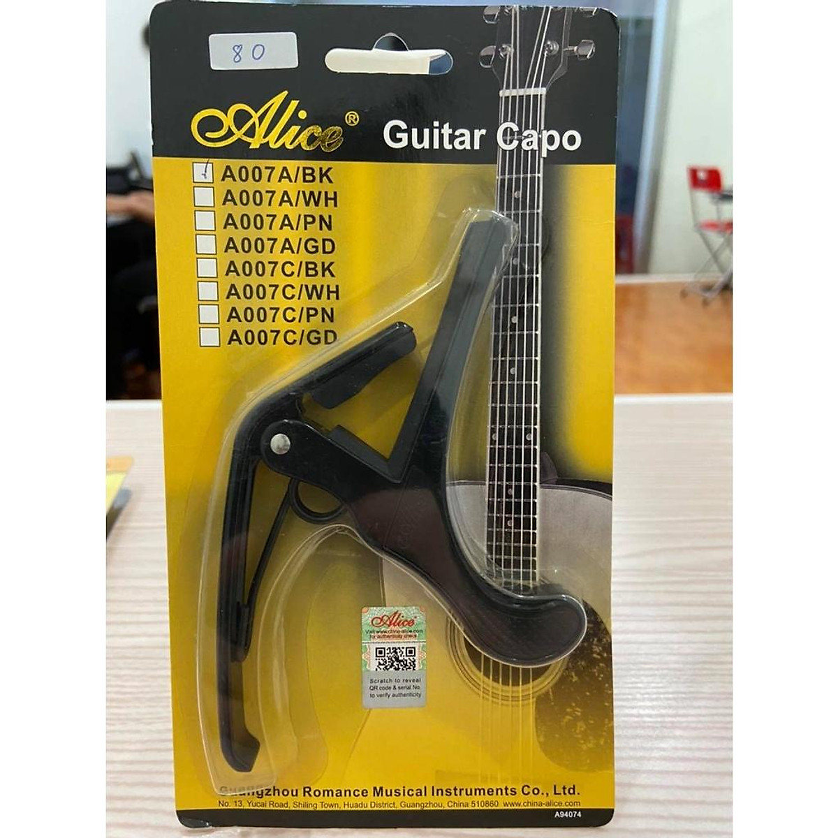 Capo guitar Alice Chính hãng Tiki