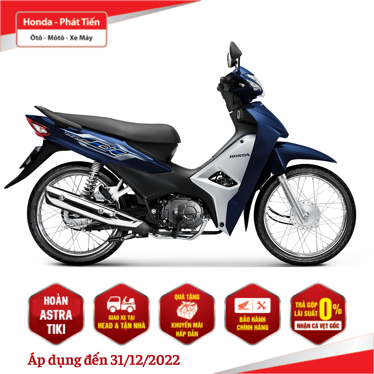 Xe May Honda Wave Alpha 23 Phien Bản Tieu Chuẩn Head Honda Phat Tiến Tiki
