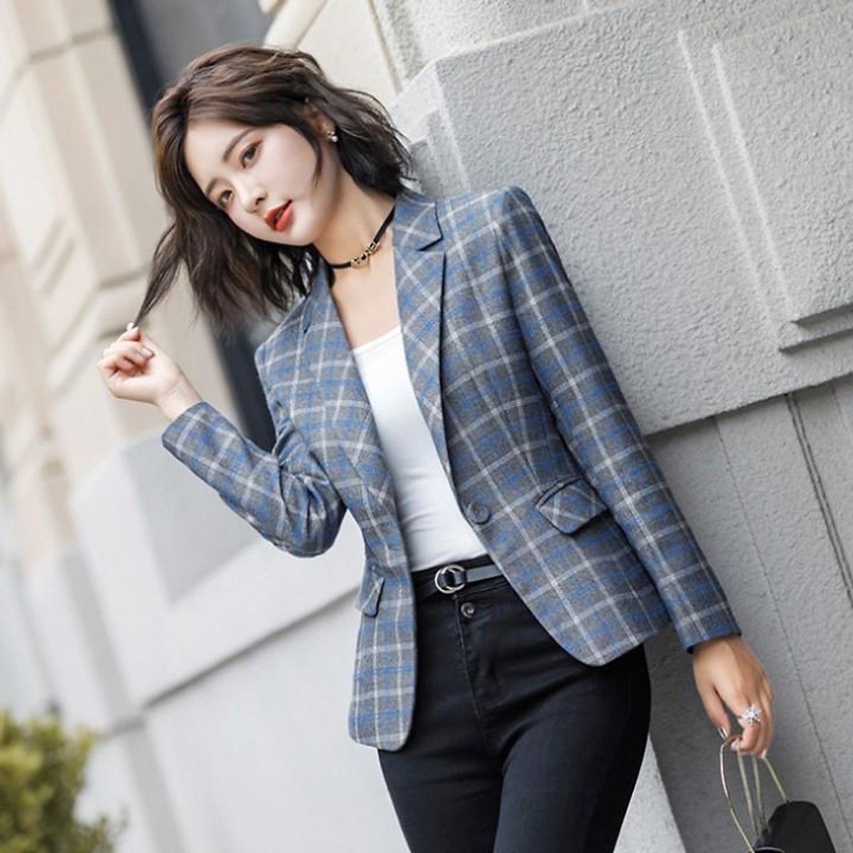 Áo khoác vest nữ thời trang màu đen mùa xuân và mùa thu dài 2018 phiên bản  mới của Hàn Quốc  Tàu Tốc Hành  Giá Sỉ Lẻ Cạnh Tranh
