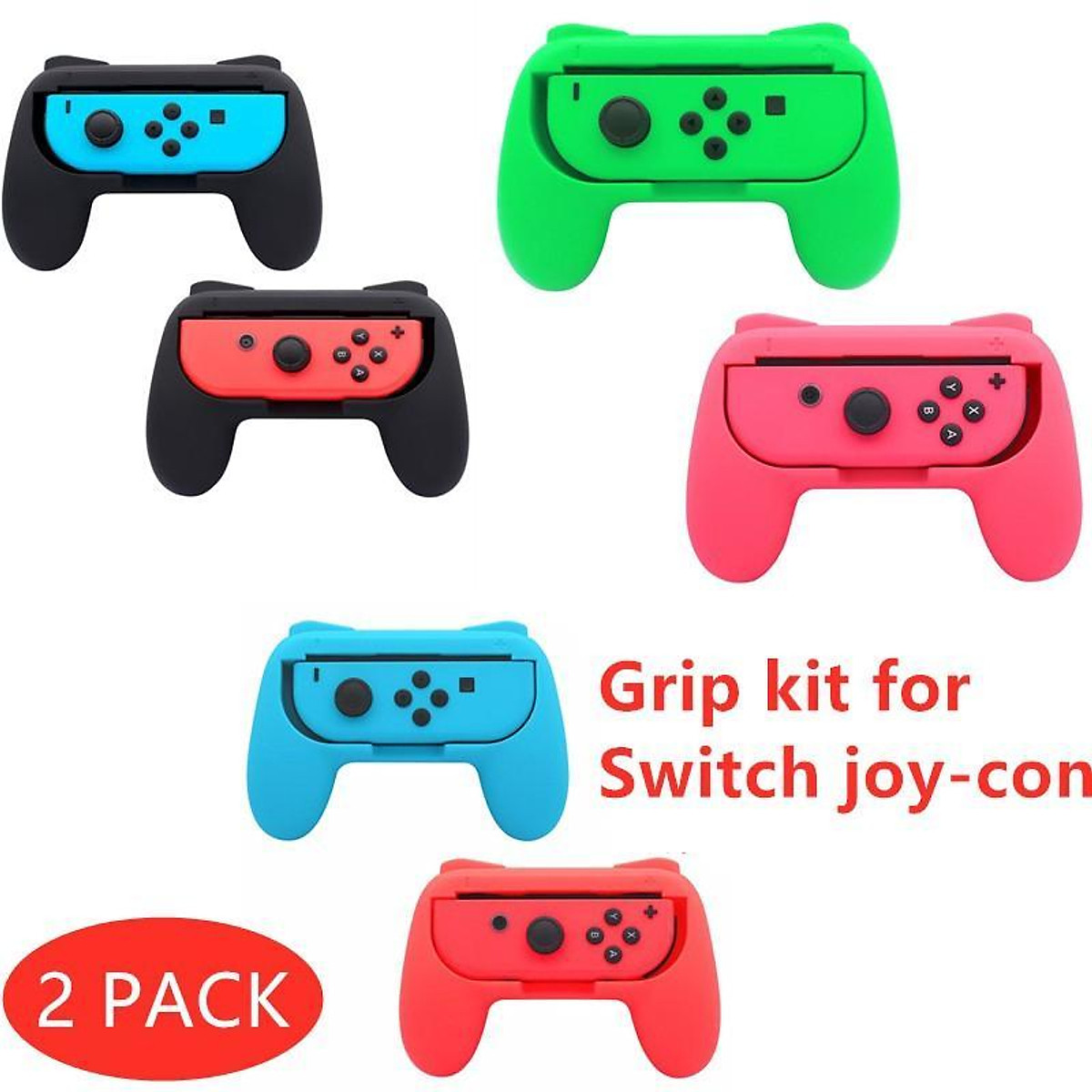 Set 2 Tay Cầm Điều Khiển Cho Máy Chơi Game Nintendo Switch - Thiết ...