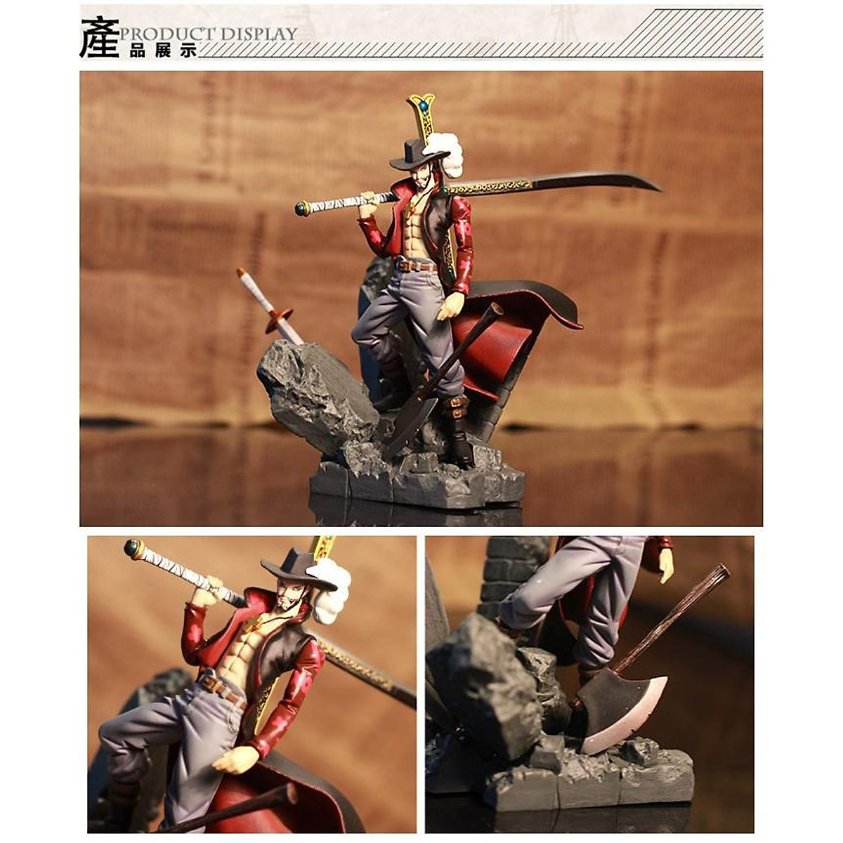 Mô hình nhân vật Mihawk Mắt Diều Hâu One Piece cực ngầu Lazadavn #37 Mô hình nhân vật Mihawk Mắt Diều Hâu One Piece cực ngầu Lazadavn