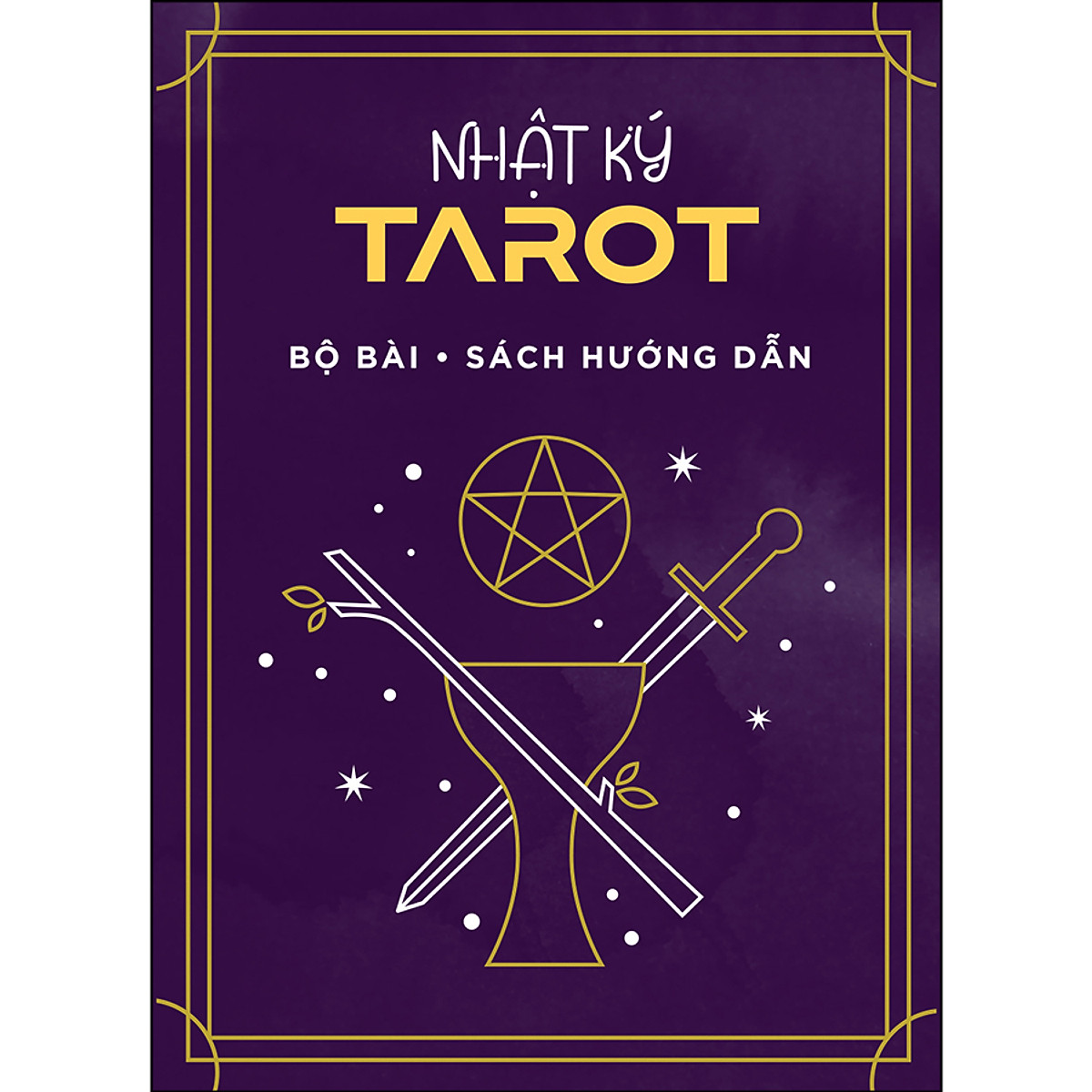 COMBO TỰ HỌC TAROT: Sách Nhật ký Tarot + Bộ Bài & Sách Hướng Dẫn (Tái bản 2022)