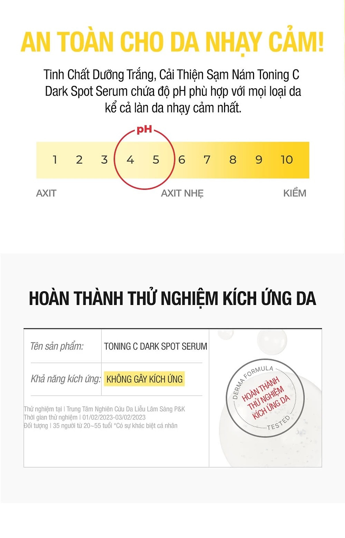 Tinh Chất Dưỡng Trắng, Cải Thiện Sạm Nám Cell Fusion C Toning C Dark Spot Serum