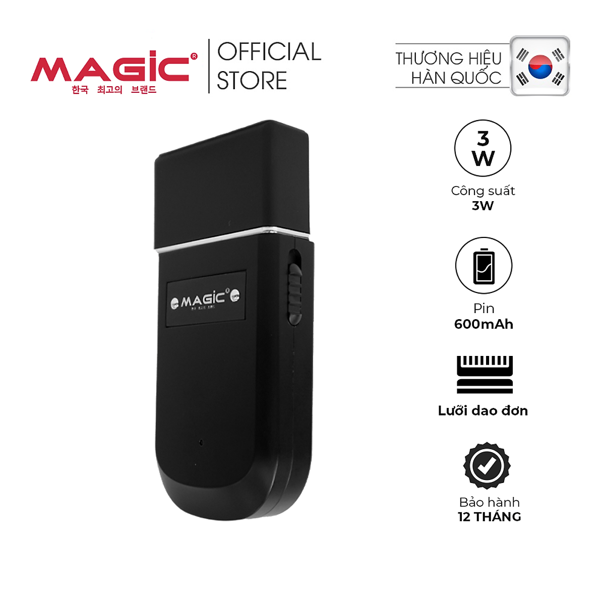 Máy cạo râu du lịch Magic B-61 - Hàng chính hãng