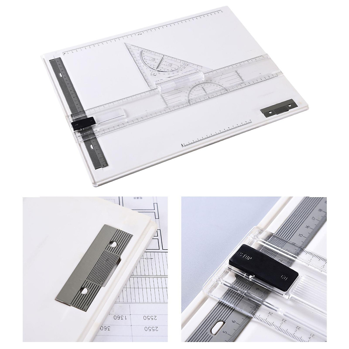 Multifunction Table Drawing Board A3 Adjustable Angle Drawing Board
