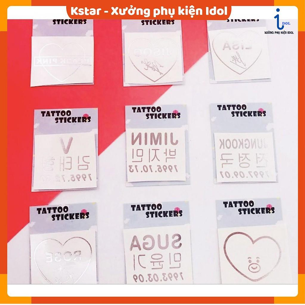 Các hình xăm đẹp ý nghĩa của sao Kpop