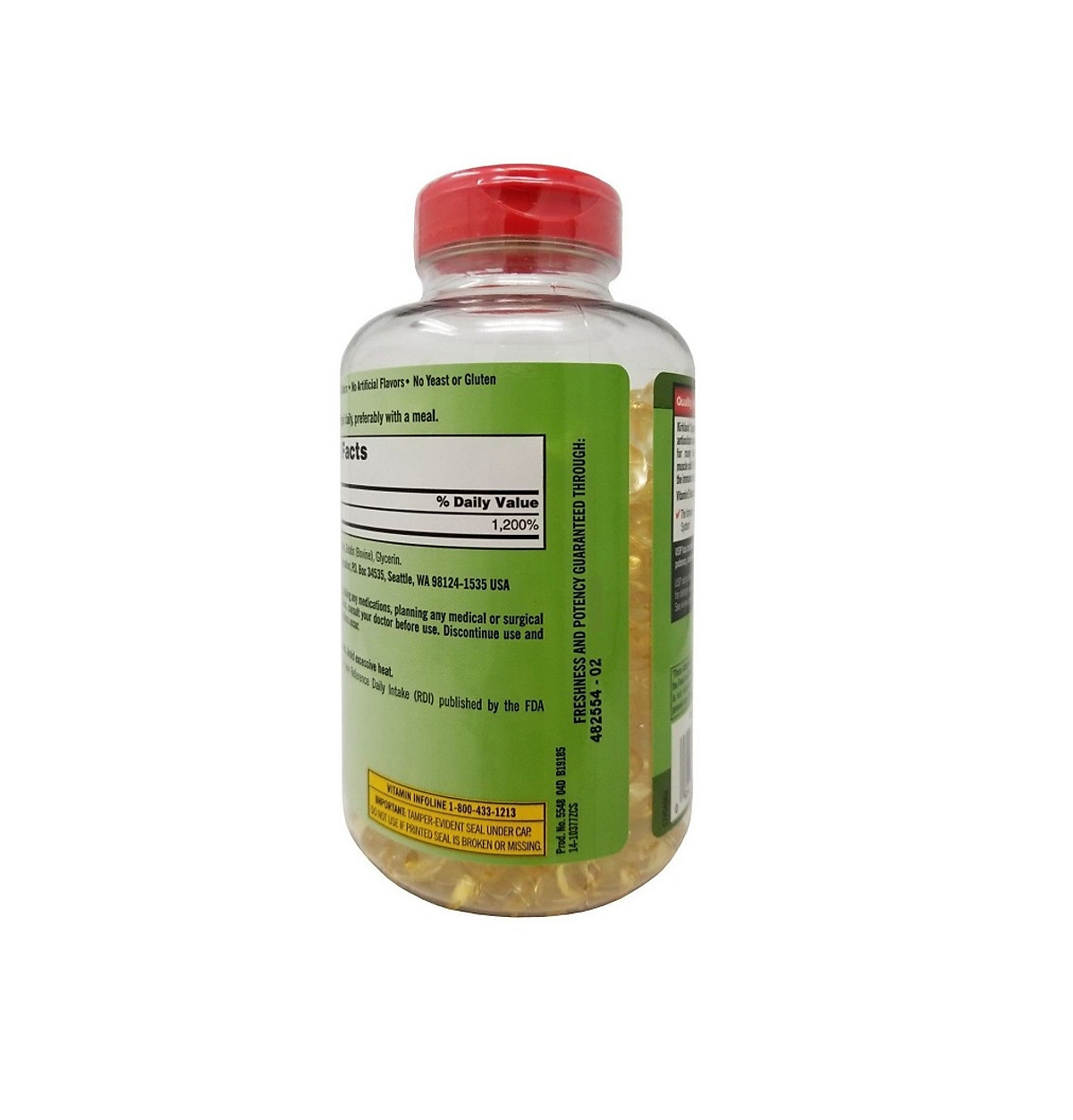 Vitamin E Mỹ Kirkland Signature giúp đẹp da, tóc, làm chậm quá trình lão hóa, chậm nhăn da, tốt cho tim mạch, hỗ trợ sức khỏe sinh sản- OZ Slim Store