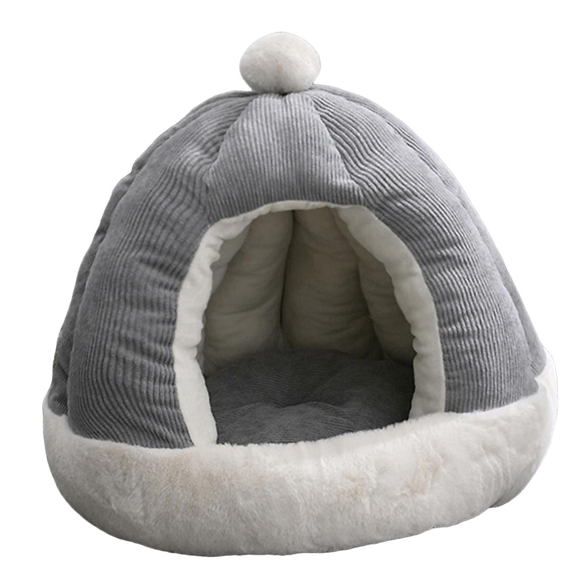 Cute Cat Bed Kitten Cave Kitten House Comfortable Portable Kitty ...