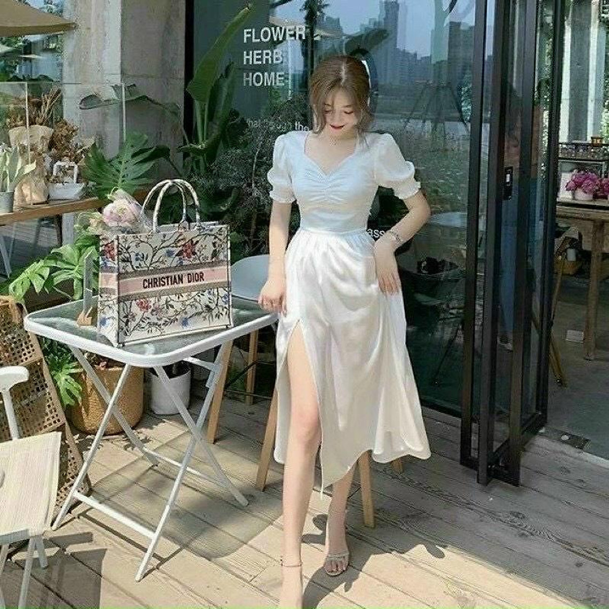 VÁY XẺ TÀ TAY PHỒNG HOTTT