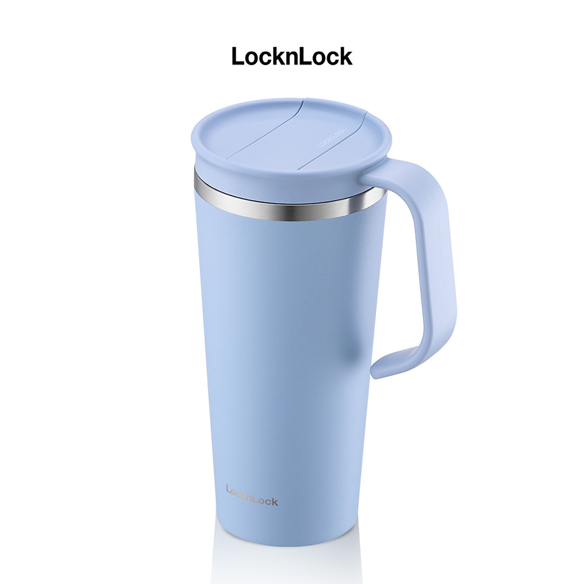 Bình giữ nhiệt LocknLock Daily Handle Tumbler LHC4330 - Có quai cầm - Nắp trượt