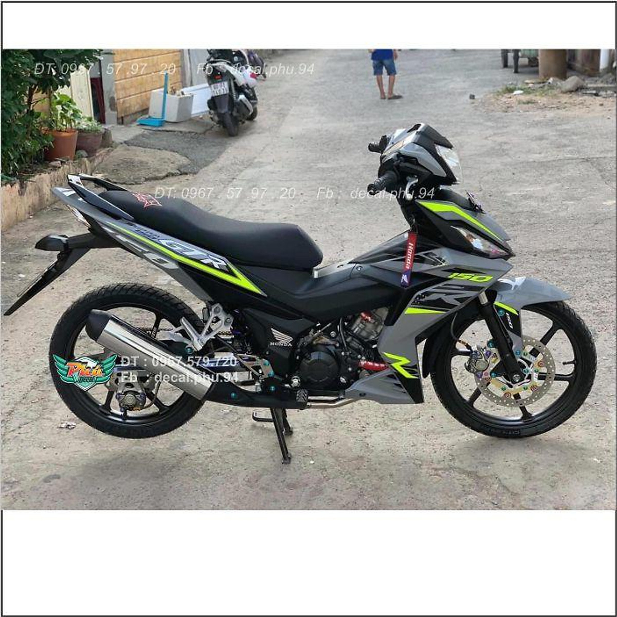 Tìm hiểu với hơn 90 winner xám hay nhất 32 Tem rời xe winner 150 rs trắng xám Nguyễn Decal Chuyên Dán Keo Xe Design Tem Xe Decal Tem Xe Nguyễn Decal