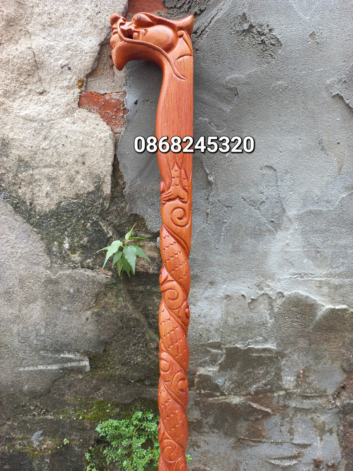 Gậy batong dành cho người gỗ hương đá