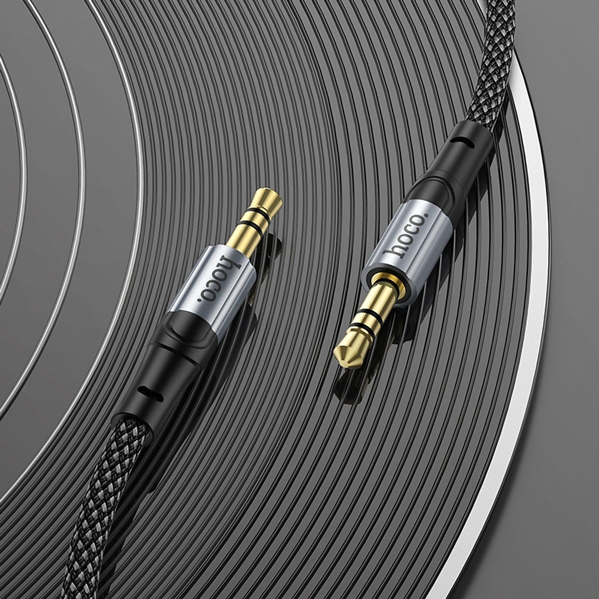 Dây Cáp Nối Dài Âm Thanh 2 Đầu Đực 3.5mm Dài 1M AUX002 - Hàng Chính Hãng