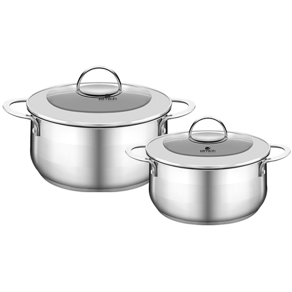 Bộ nồi 5 đáy Inox 304 Elmich Celestin EL 3979 Size 18, 20cm