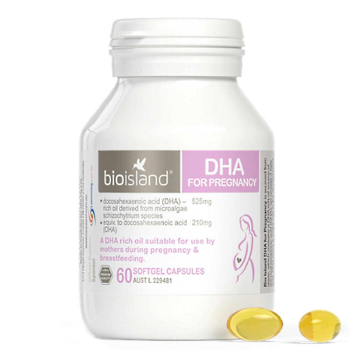 Bio Island DHA cho bà bầu chính hãng Úcs
