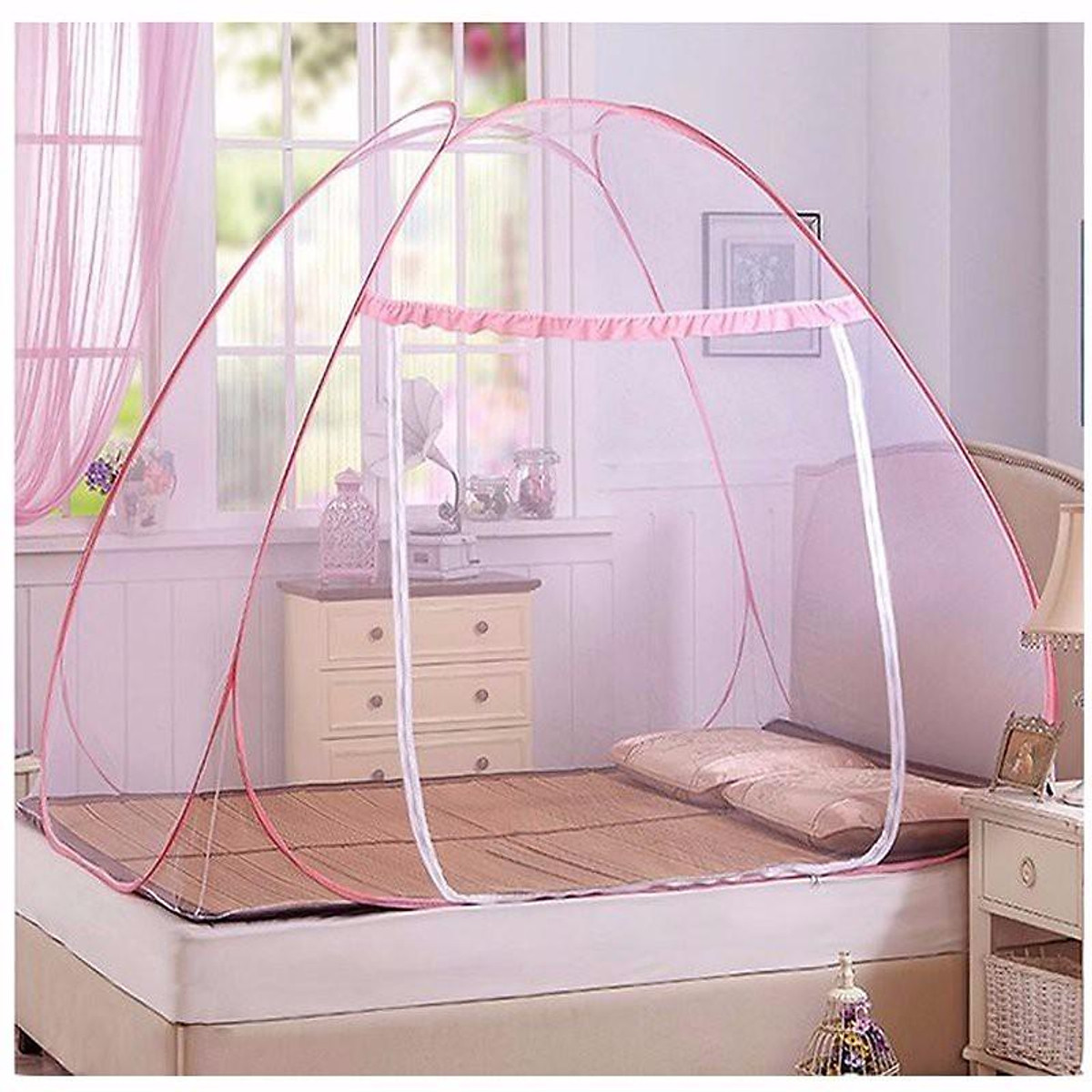 Màn Chụp Chống Muỗi Modosa Tự Bung Đa Năng Gấp Gọn Loại 1M8X2M - Hàng Chính Hãng