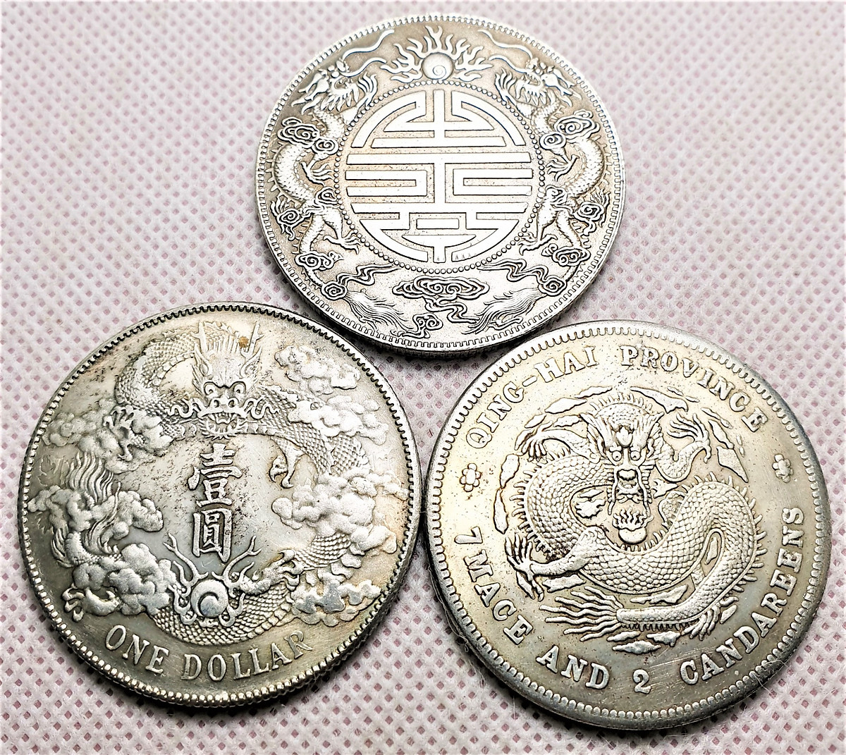 Bộ 3 Xu Rồng Phong Thuỷ phù trợ May Mắn, Bình An