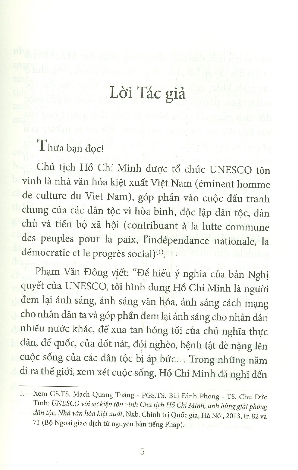 Hồ Chí Minh Văn Hóa Soi Đường Cho Quốc Dân Đi