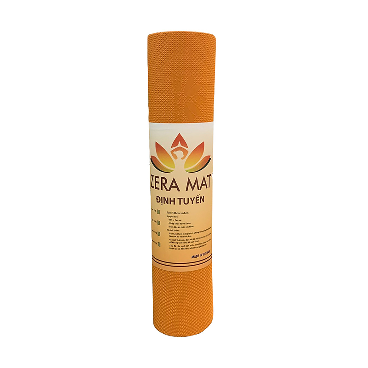 Thảm tập Yoga định tuyến Sportslink Zera TPE 2 lớp